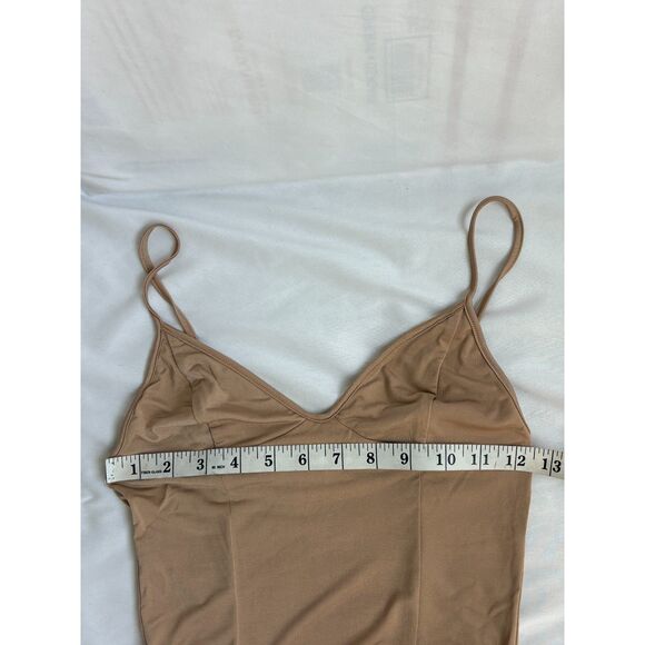 I am Gia Mesh Slip Shapewear Dress Nude Size S Basics Undergarment Shaper - Picture 9 of 10